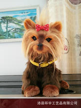 光控狗仿真狗電動狗仿真動物毛絨玩具電動仿真狗光控撒嬌狗