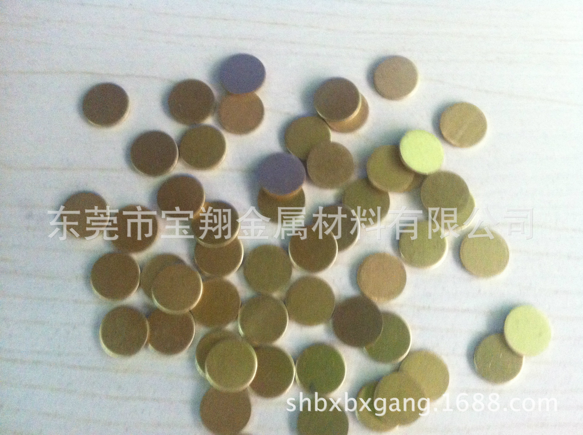H62黄铜圆片 铜圆片 H62黄铜垫片 加工圆垫片 加工垫片