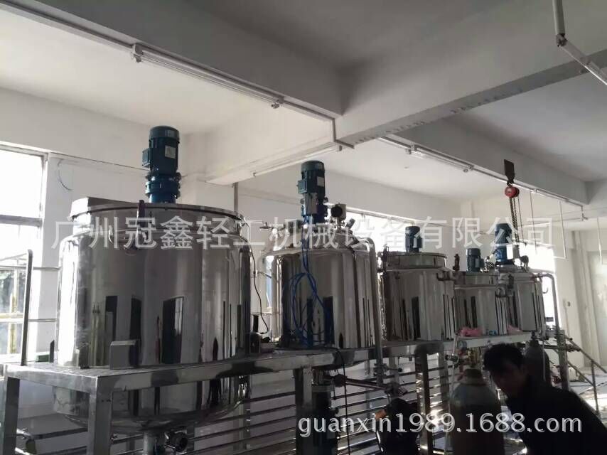 真空乳化搅拌机 加热搅拌罐 反应搅拌罐 真空均质乳化机