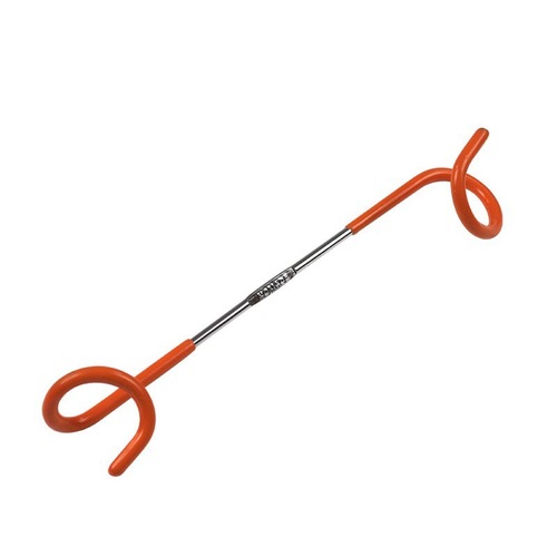 Outdoor camping gas lamp hook two-way S-shaped multi-functional hook pig tail metal lamp hanging camping tent lamp hanging