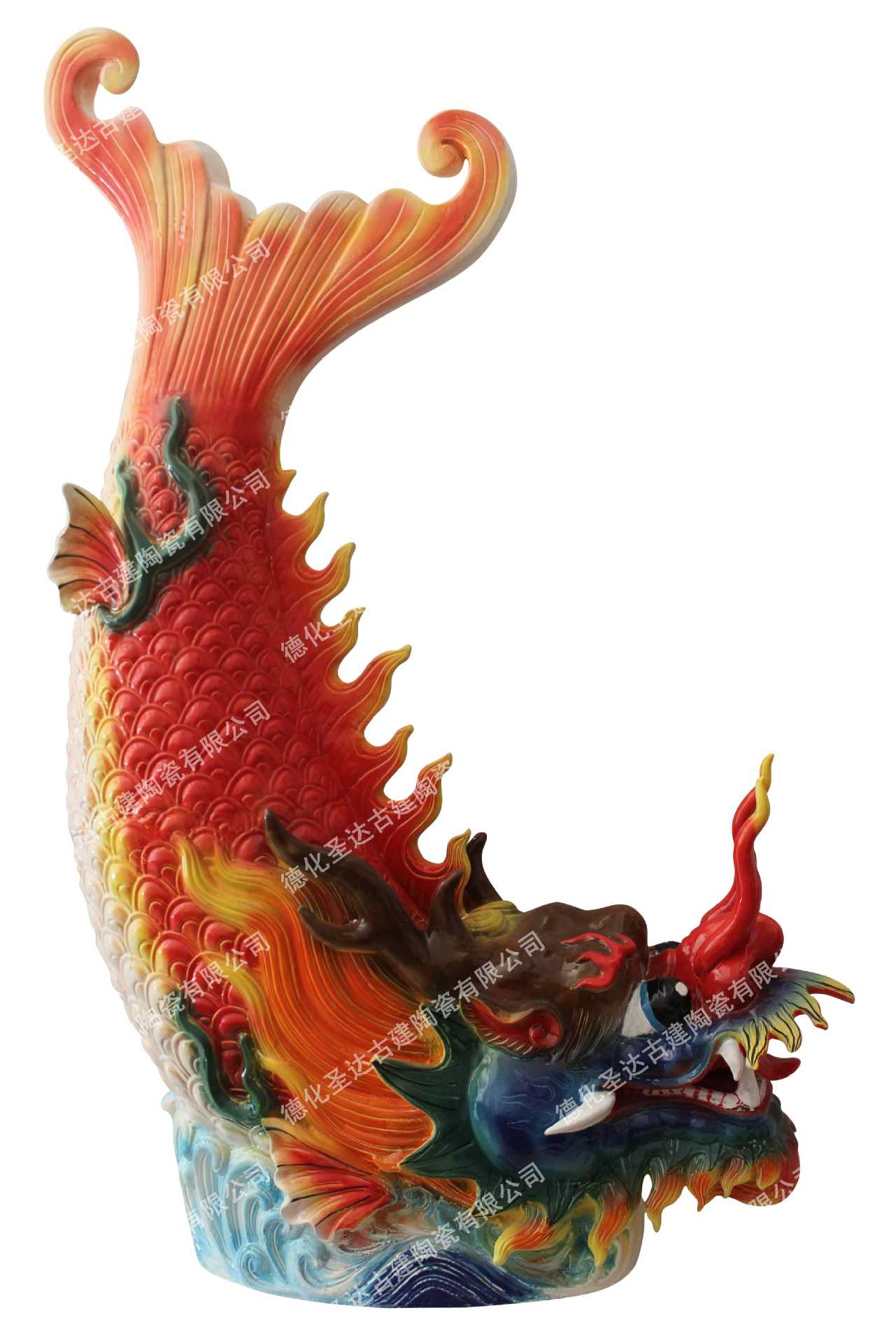 立体倒鳌鱼1 68cm102cm