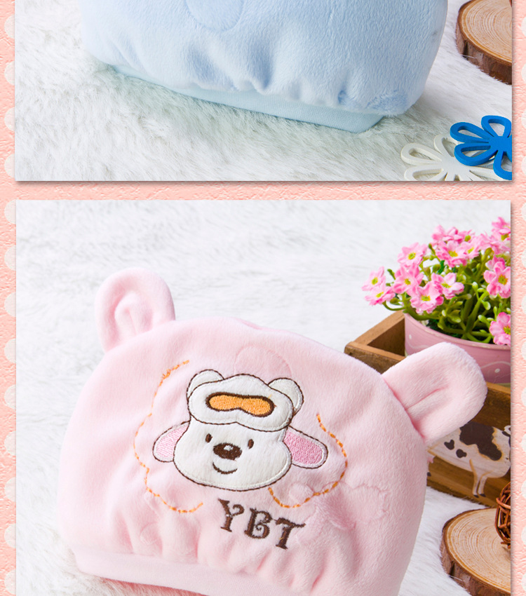 超柔绒婴儿帽子-8