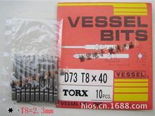 D73 T5x2x40 T6x2x40 TORX bitx÷ͷZD-4T T2x1.2x40 T3x2x40