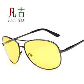 防眩光夜视镜批发夜视偏光司机驾驶镜A103款经典蛤蟆镜厂家一副起