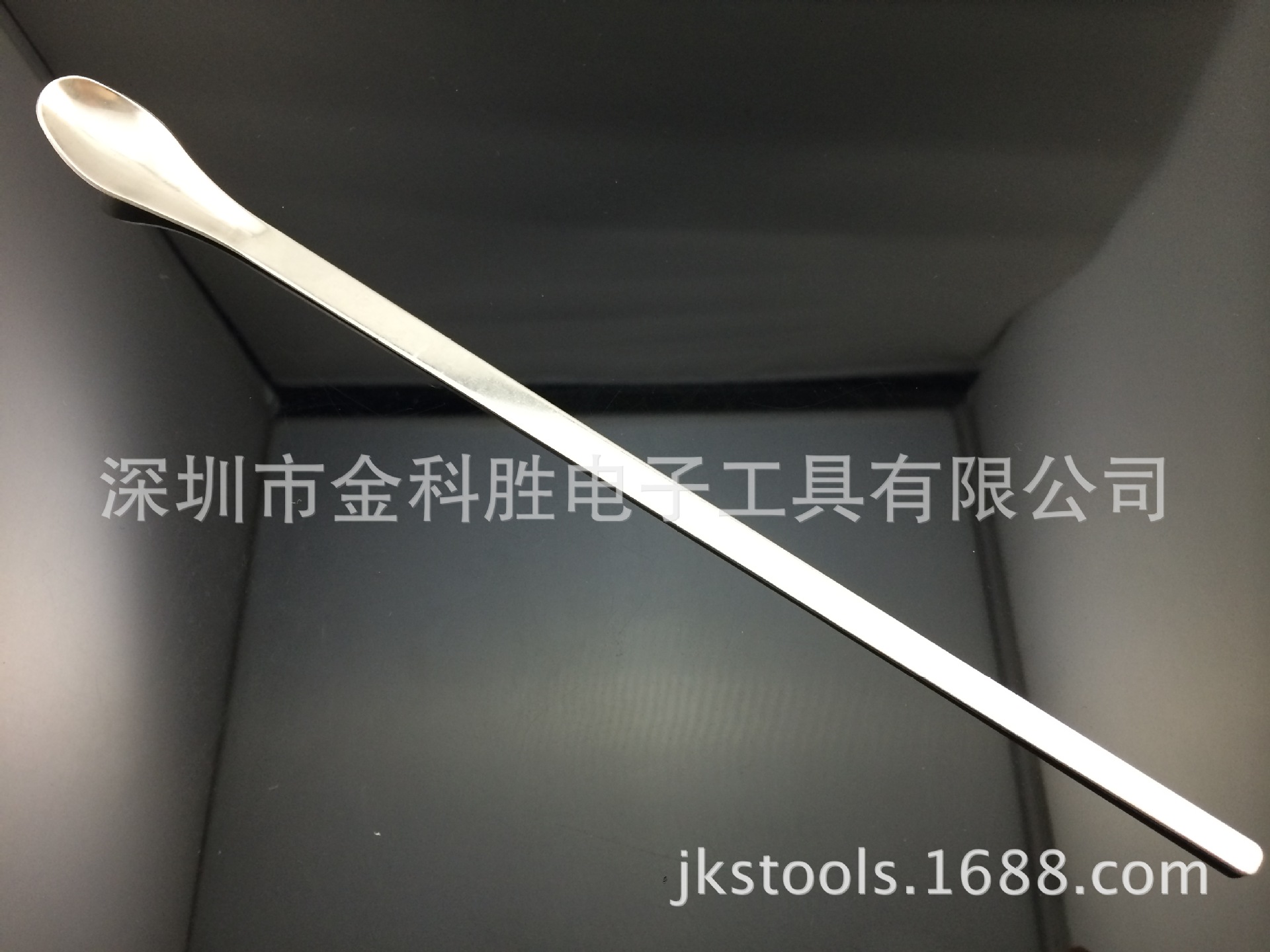 实体厂直销 25CM单头不锈钢药勺 实验室药匙 试剂取样勺 DIY工具-阿里巴巴