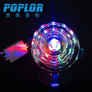 LEDˮ���컨�� RGB�߲�Ͳ�� 3W���b�ư��^�����Ȱ�̨��