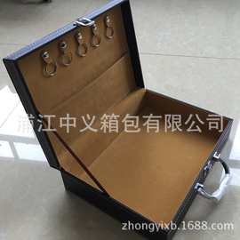 厂家出品新款交房盒物业交房定做箱 公司定做房产交付交房皮盒