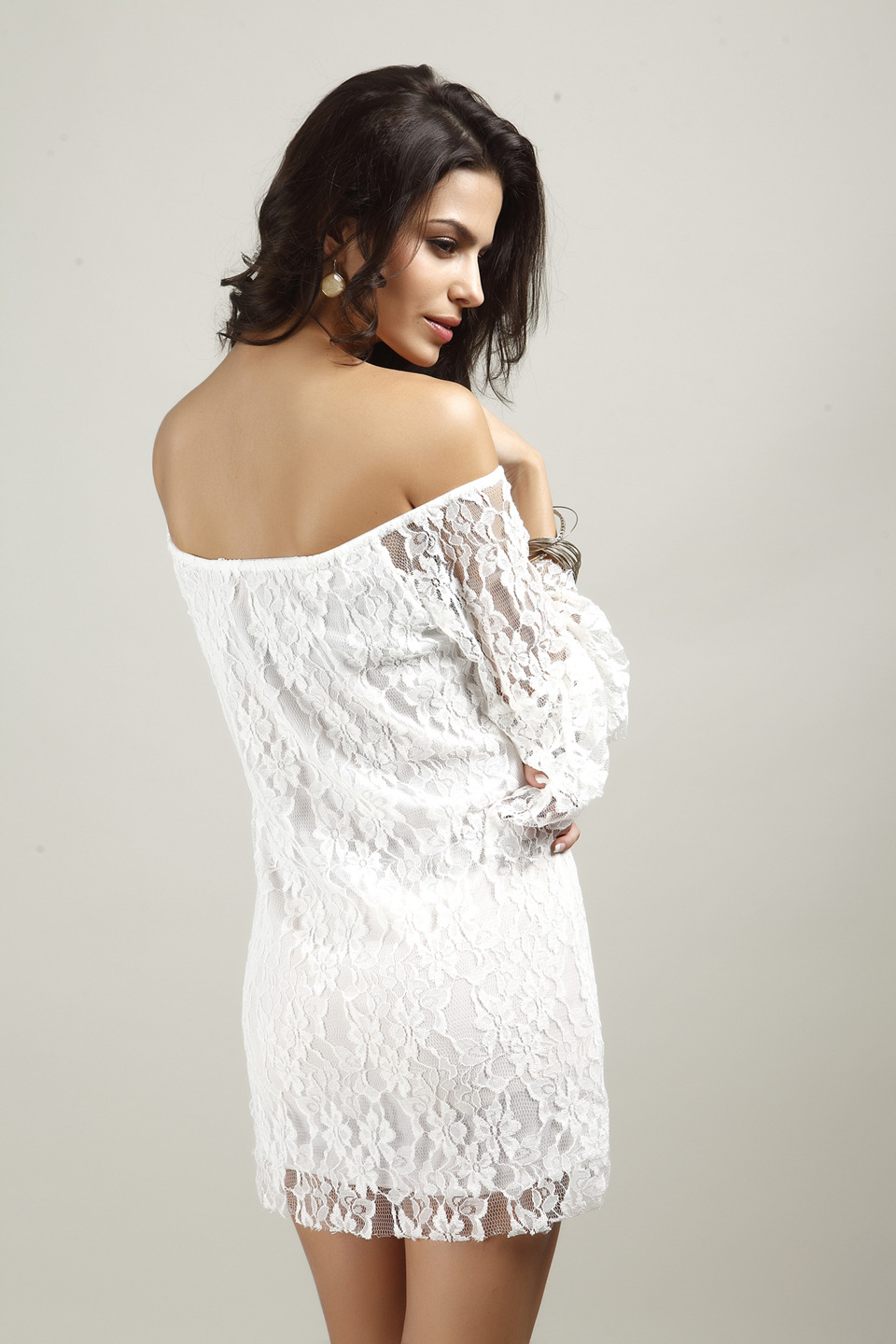 Lace Fashiondress(black) NHDF0196-black