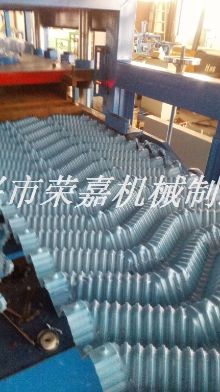 全自动填料压塑机，全自动琳水片机，填料压塑机，淋水片压塑机