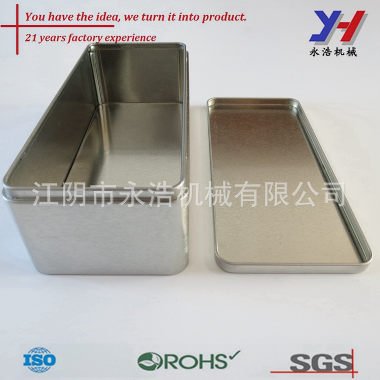 定制印刷铁盒，包装盒为油炸圈饼，饼干的饼干盒包装