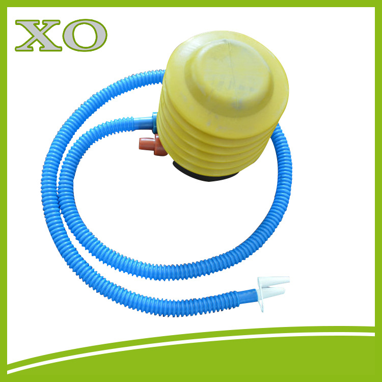 厂家供应 脚踩打气筒 便携式充气筒 气柱袋充气泵