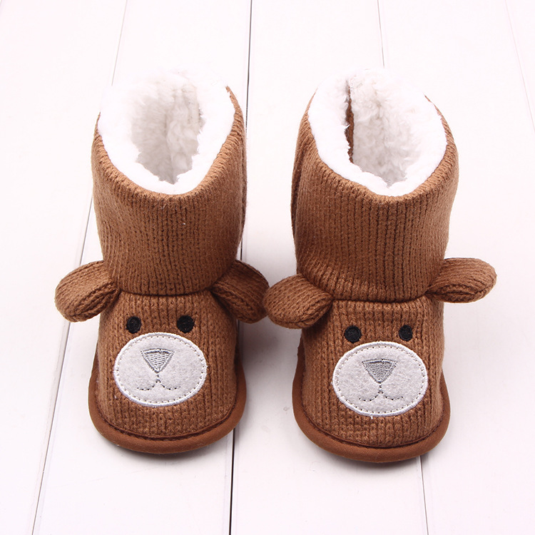 Kid's Fashion Cartoon Round Toe Toddler Shoes display picture 1