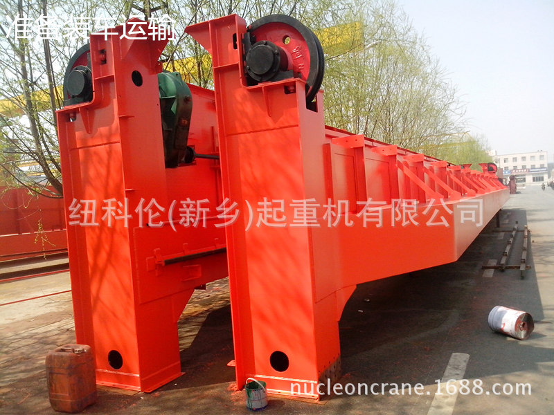 100吨QD型吊钩双梁桥式起重机生产厂家纽科伦起重