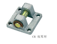 亚德客型标准气缸双耳环SC40-CB SU40-CB安装附件气缸底座