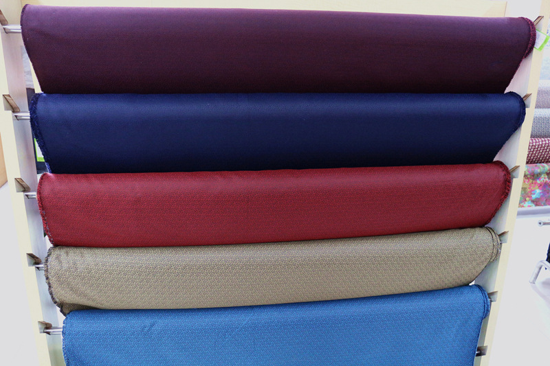 现货丝毛交织苏州宋织锦面料新中装外套西装丝绸布料鸿成丝绸