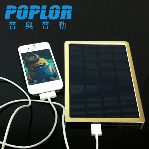 Panneau solaire - 5V/1A5V/2.1A V - batterie 10000 mAh - Ref 3396411 Image 2