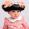 Children's wig, headband, hair accessory, bangs, helmet, Korean style