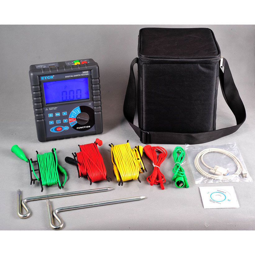 数字式接地电阻测试仪 型号:S93/ETCR3000库号:M298823