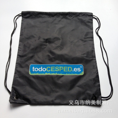 时尚骑踏车运动双肩背包 自行车赛活动推广涤纶抽绳束口背包厂家|ru