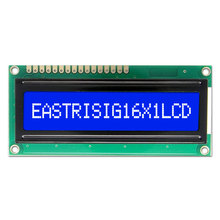LCD1601/16x1單色字符型LCD液晶顯示模塊/模組/藍底白字