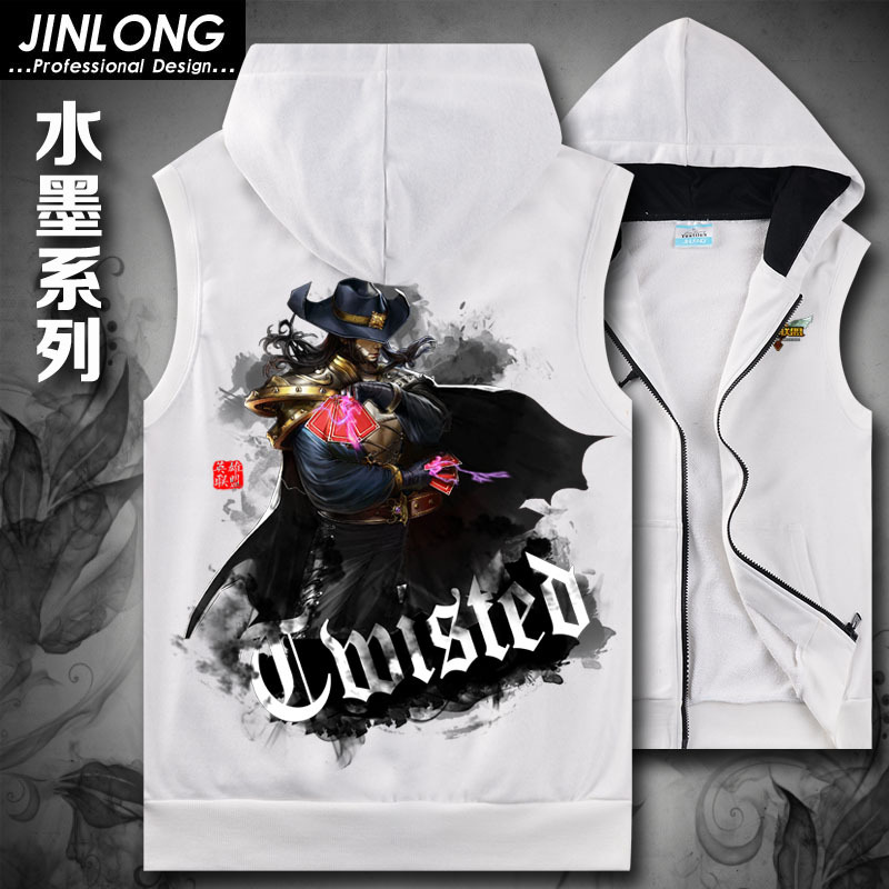 二代水墨卡牌白色