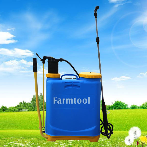 农用背负式喷雾器，16升手动喷雾器，塑料喷雾器