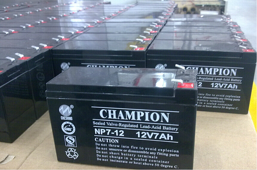 冠軍蓄電池12V7AH