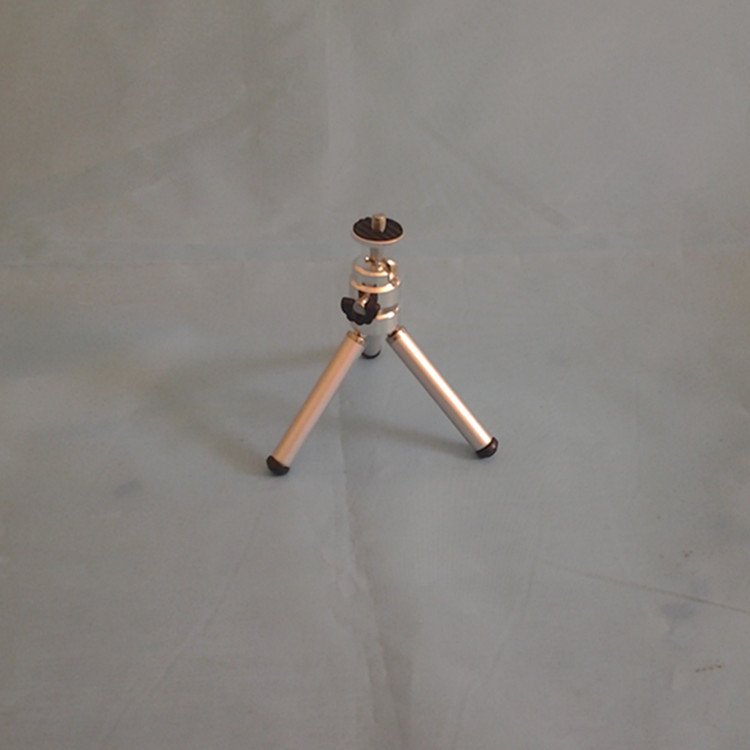 双头全金属短三节三脚架 钓鱼灯脚架、夜钓灯支架、手电筒三脚架