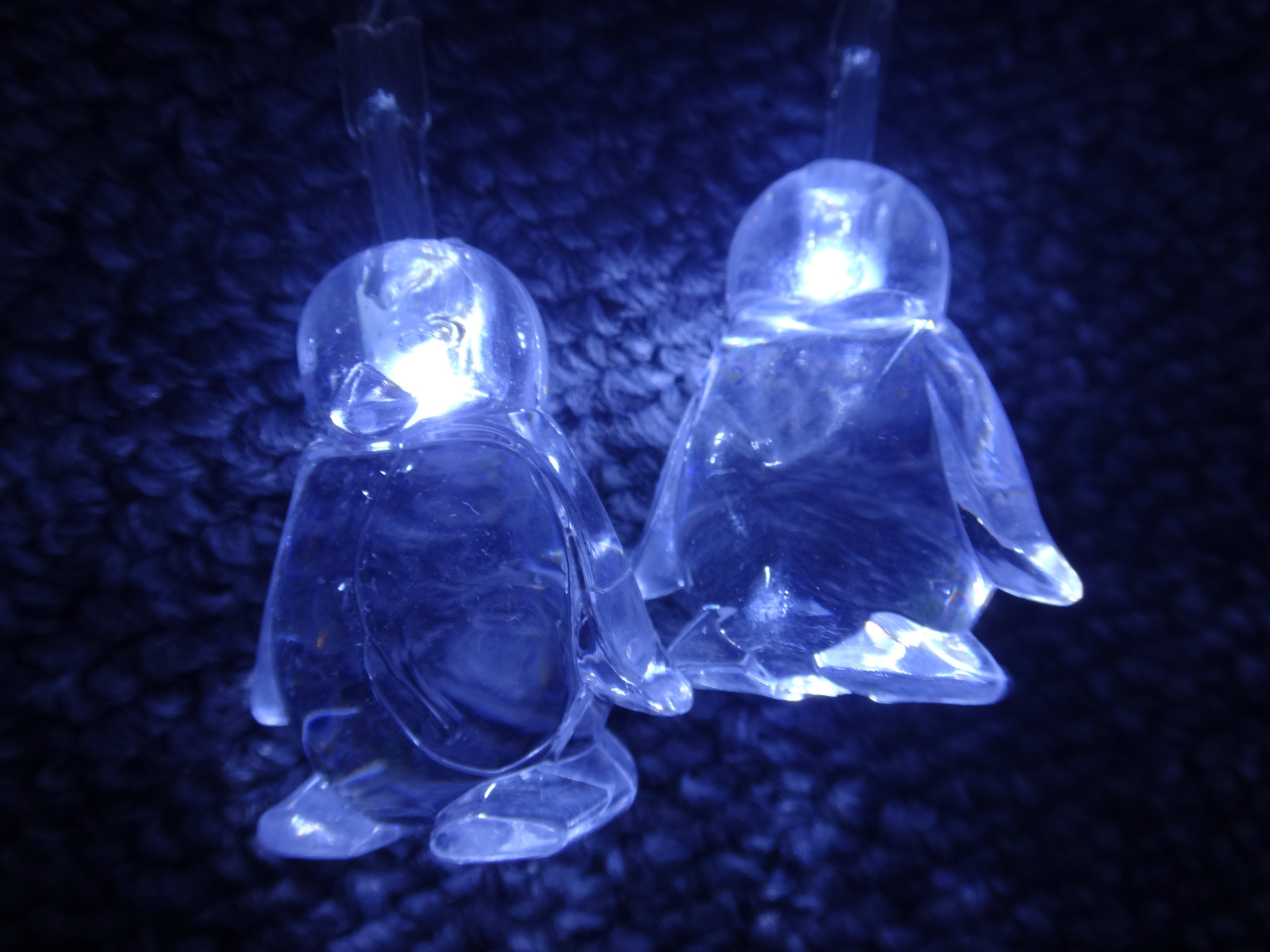 20 Light 2.2M white light 2AA penguin modelling Shelf Commodity supply LED Battery Lamp string Battery Box LED Lamp string