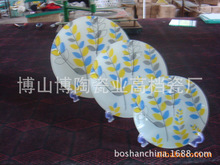 供应圆形钢化玻璃盘 防滑钢化彩色玻璃盘 淄博钢化玻璃热弯盘