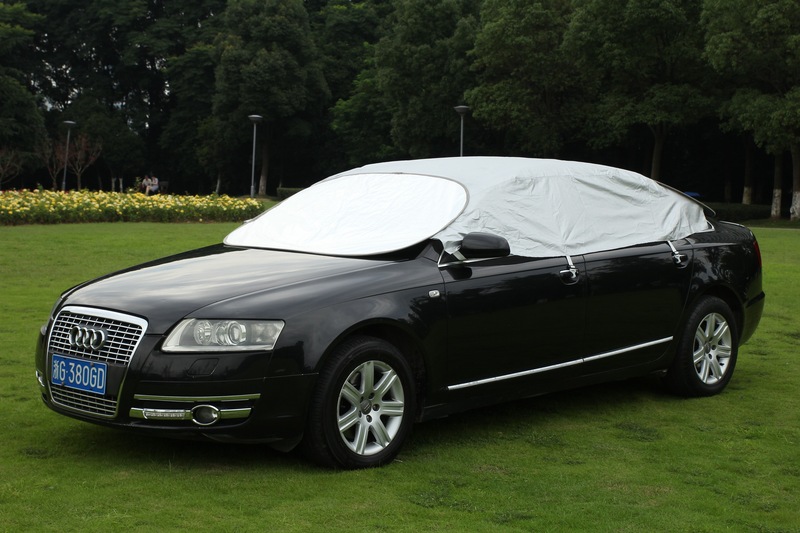 Car Cool Cover Car Clothes Half Body Sun Cover Sunshade Umbrella Wire Convenient Folding 2 Seconds Manufacturer