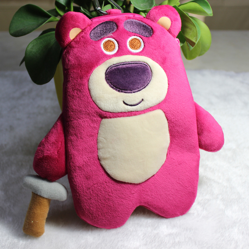 粉紅熊掛包-標題