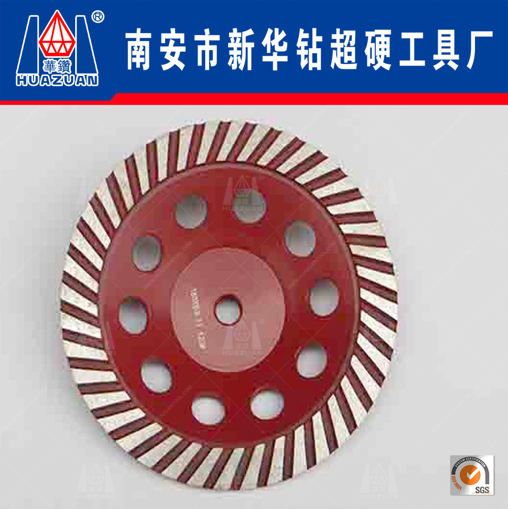 厂家批发加工可定制锋利 石材磨轮烧结铁基角磨机磨碟涡轮碗磨