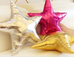 ins love five-pointed star Moon pillow photo decoration pillow cushion plush toy agent