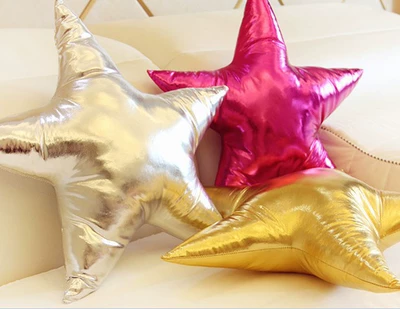 ins love five-pointed star Moon pillow photo decoration pillow cushion plush toy agent