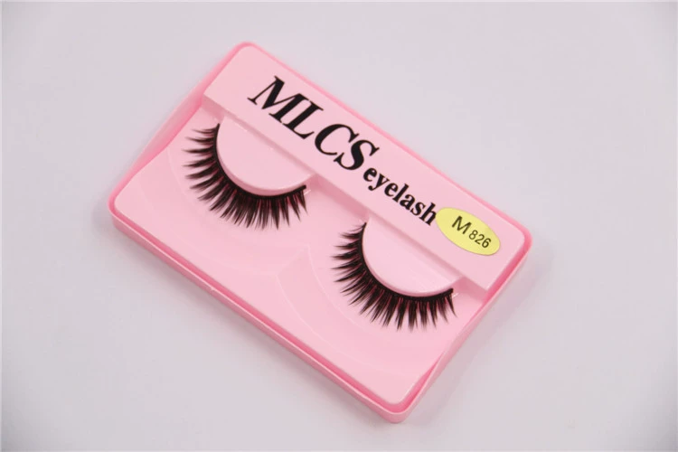 Three dimensional nude dense false eyelashes for eyelashes