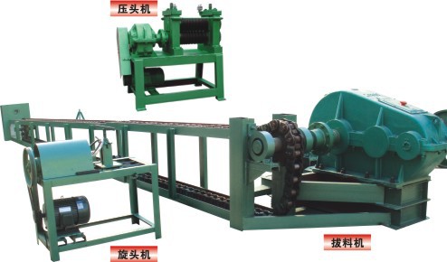 DLG型 拔料机   滚丝机辅助机械设备 钢筋滚丝机