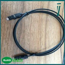 Toslink光钎音频线 方头转光纤、音频光纤线方转圆口支持7.1声道