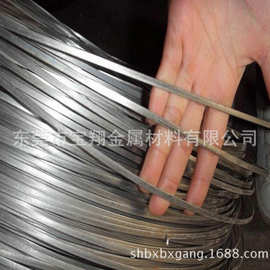 304不锈钢光亮扁线 2*0.5mm 不锈钢方线 不锈钢线压扁