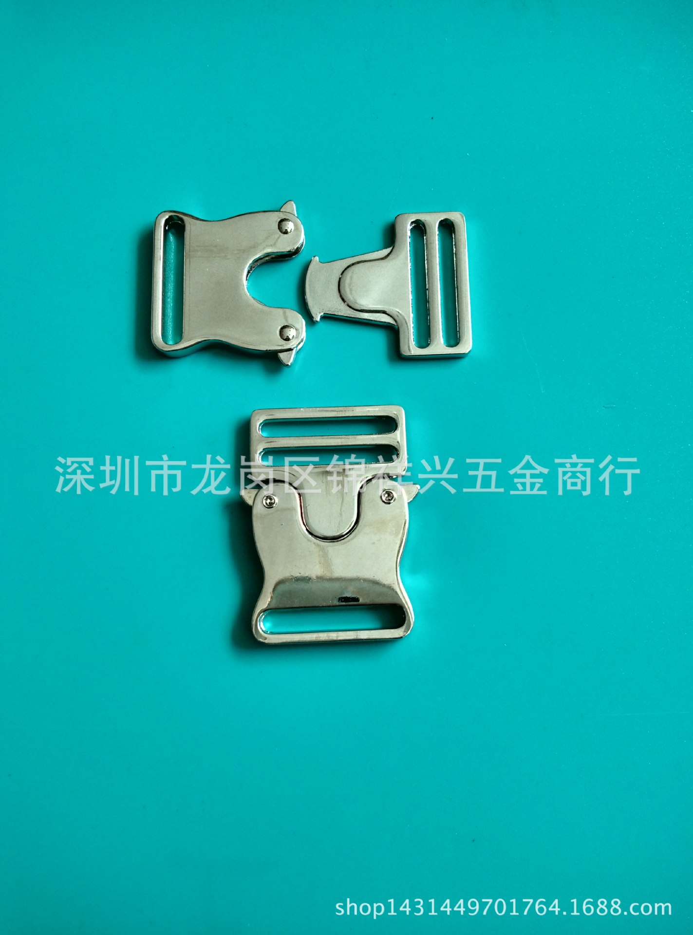 厂家供应优质锌合金箱包插扣插锁大号