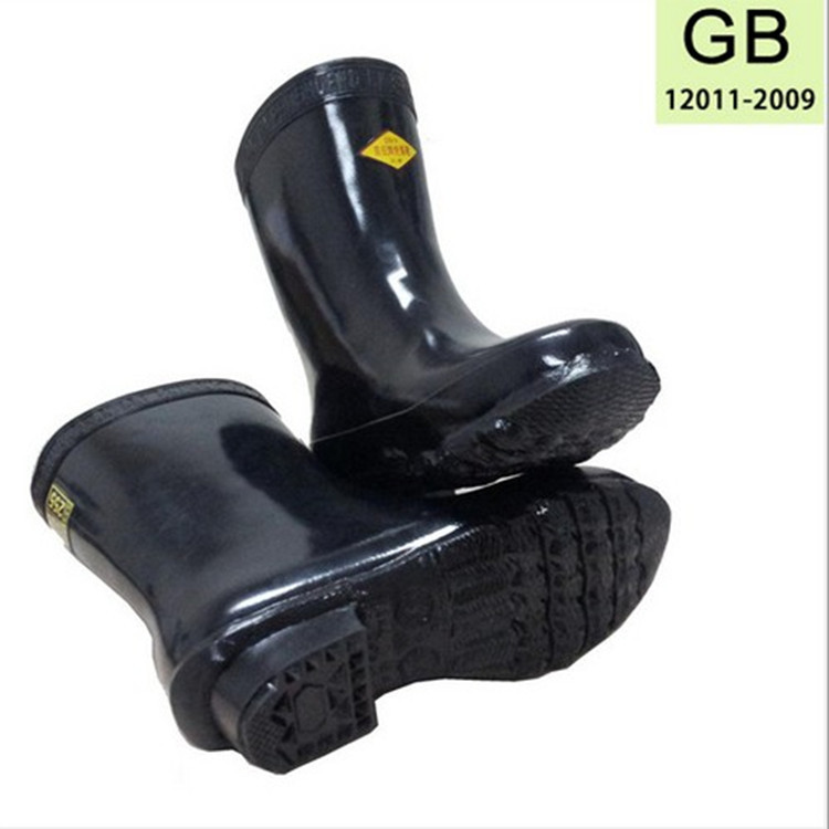 现货批发天津双安30KV绝缘靴 电工专用检测安全靴 高电压绝缘雨靴