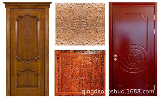 青岛木工机械 双头轮动雕刻机 自动换刀雕刻机 数控木工设备