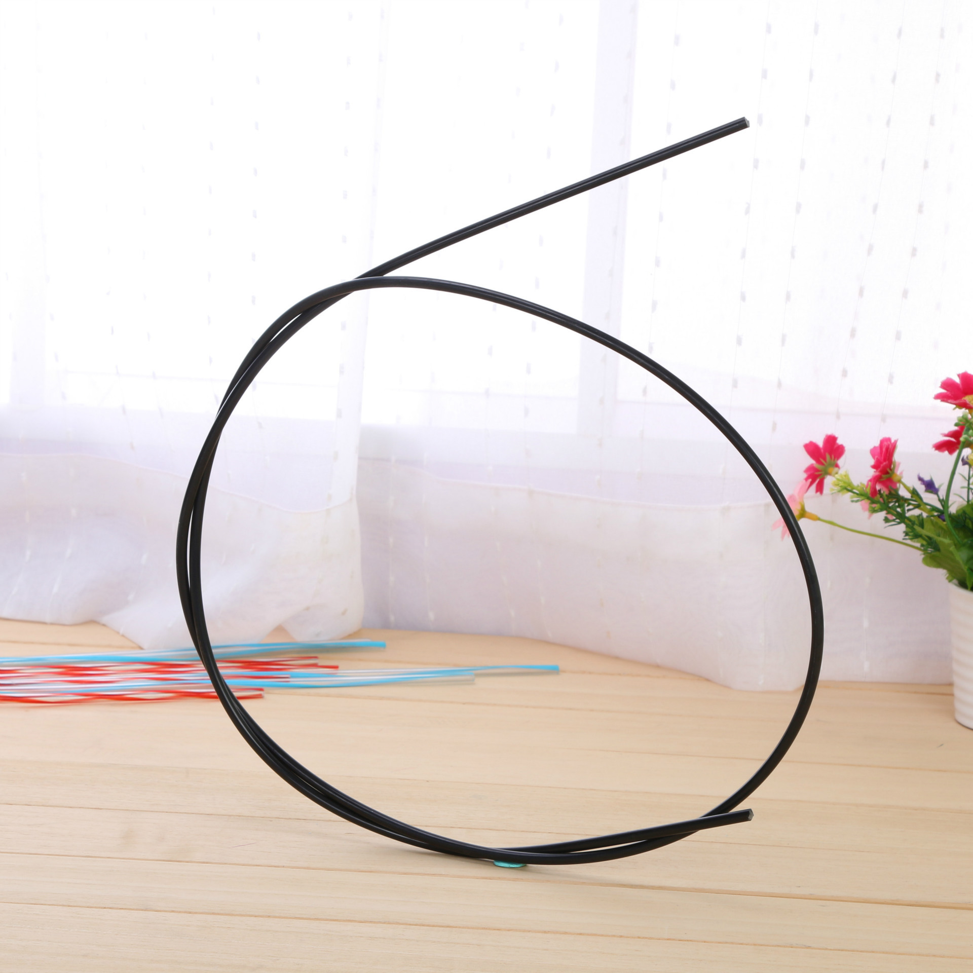 PVC塑料实心穿布条休闲椅穿布用 支持来样加工