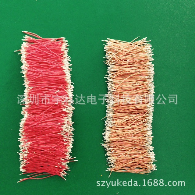 大量生产漆包线极短10mm以上长度规格精密分色超细绕线飞线