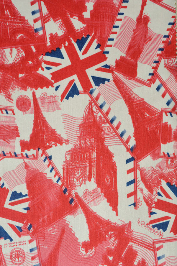 韩国绒印花052 4#