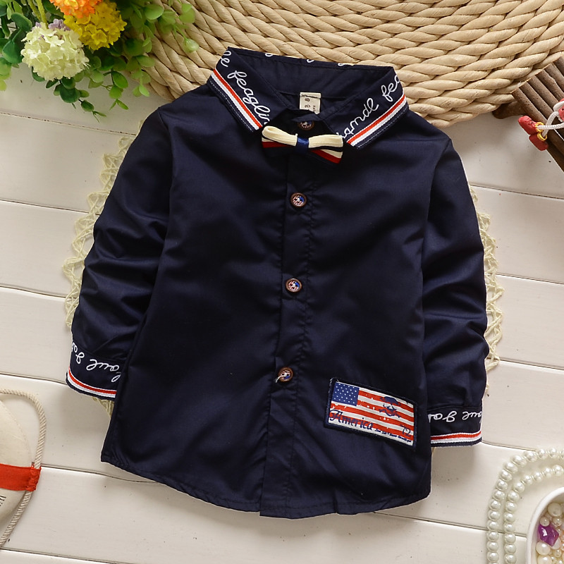 Chemise garcon à manche longue - Ref 2078667 Image 9