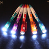 Creative stationery can light up lighting light pens, small hand -electric round bead pen can print logo text slogans