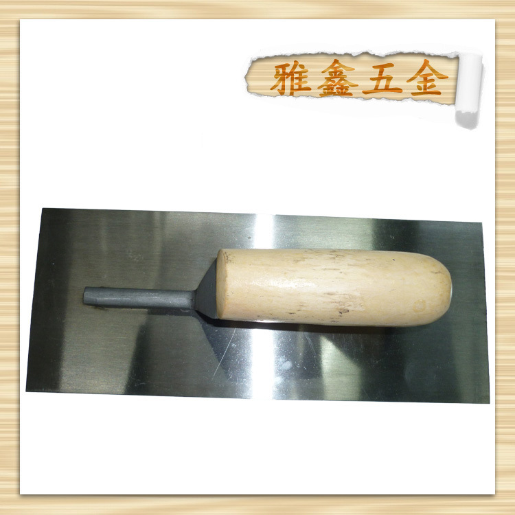 供应优质木柄铝脚抹泥刀 塑柄抹泥刀 砌砖刀 建筑工具 装修工具