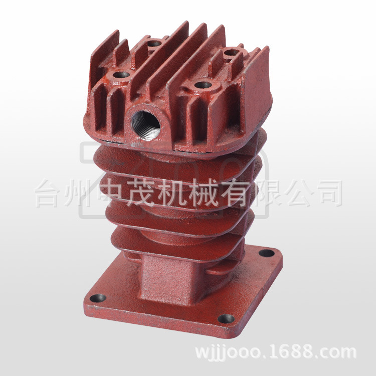 中茂空压机空压机配件  活塞式空压机缸体