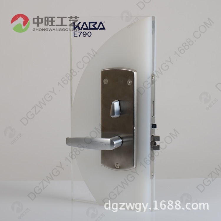 加工透明亚克力分体锁展示架 有机玻璃电子锁展示道具 链接锁架